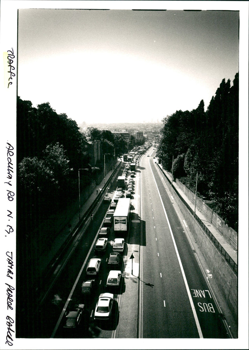 Traffic - Vintage Photograph