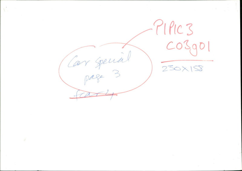 Traffic Jam - Vintage Photograph