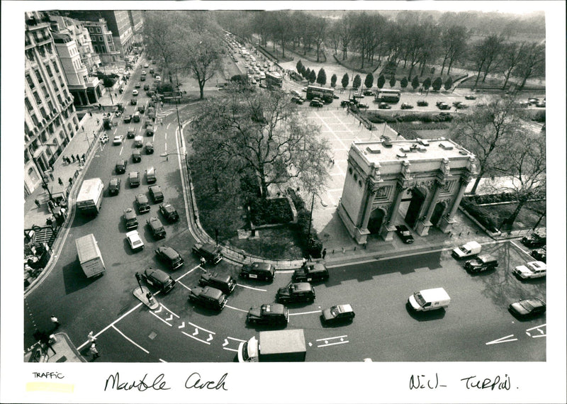 Traffic - Vintage Photograph