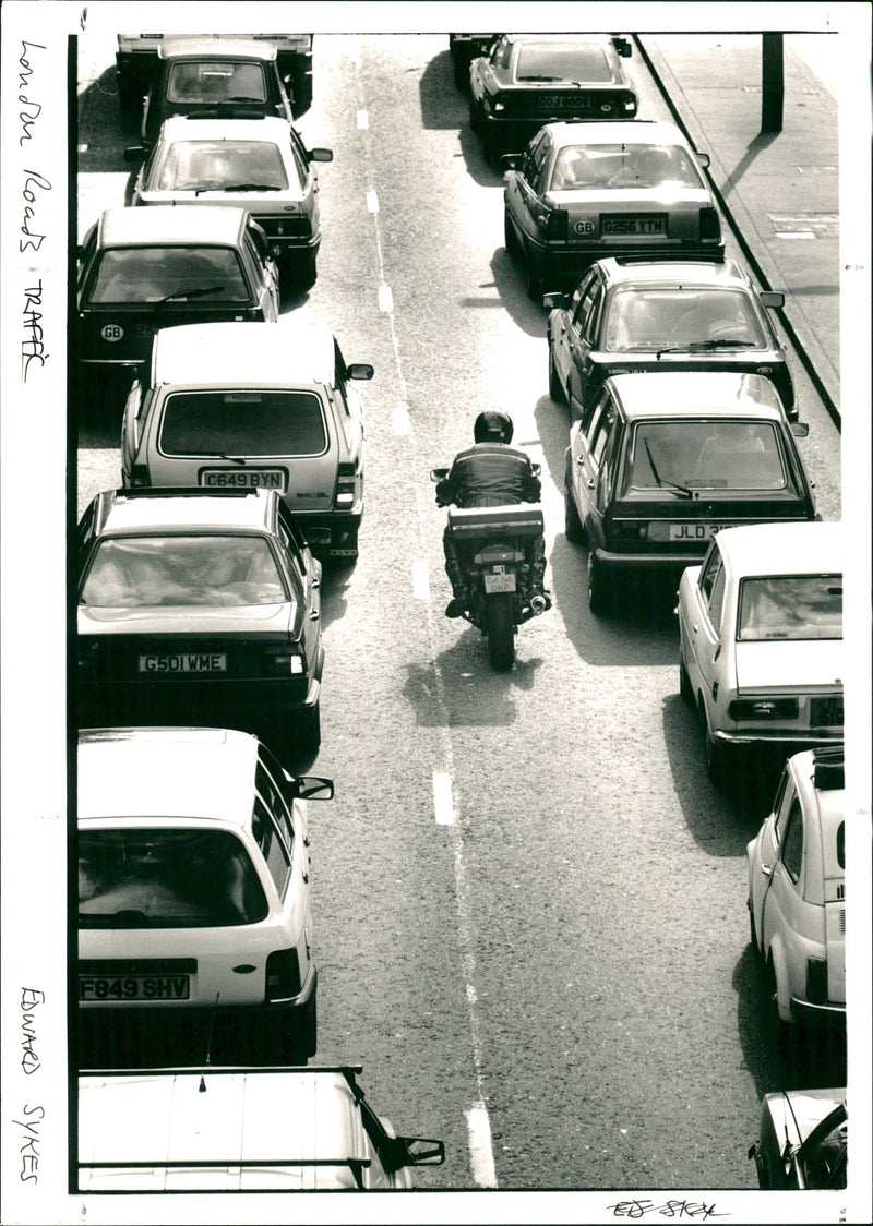 Traffic - Vintage Photograph