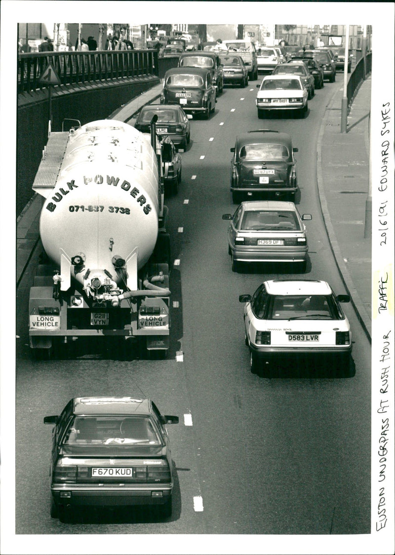 Traffic - Vintage Photograph