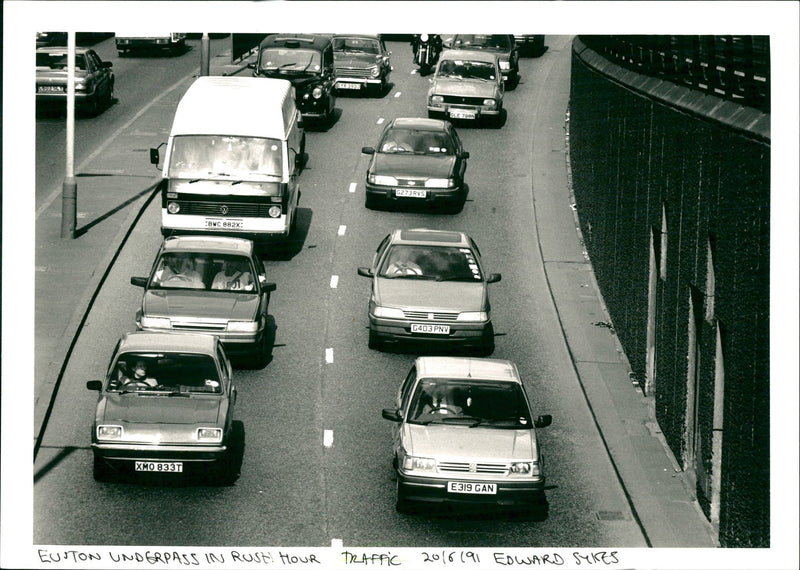 Traffic - Vintage Photograph