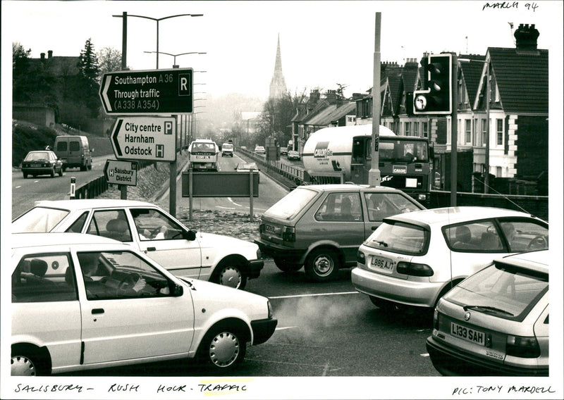 Traffic - Vintage Photograph