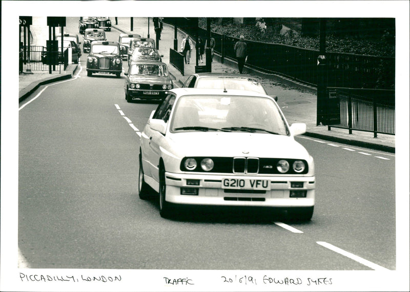 Traffic - Vintage Photograph