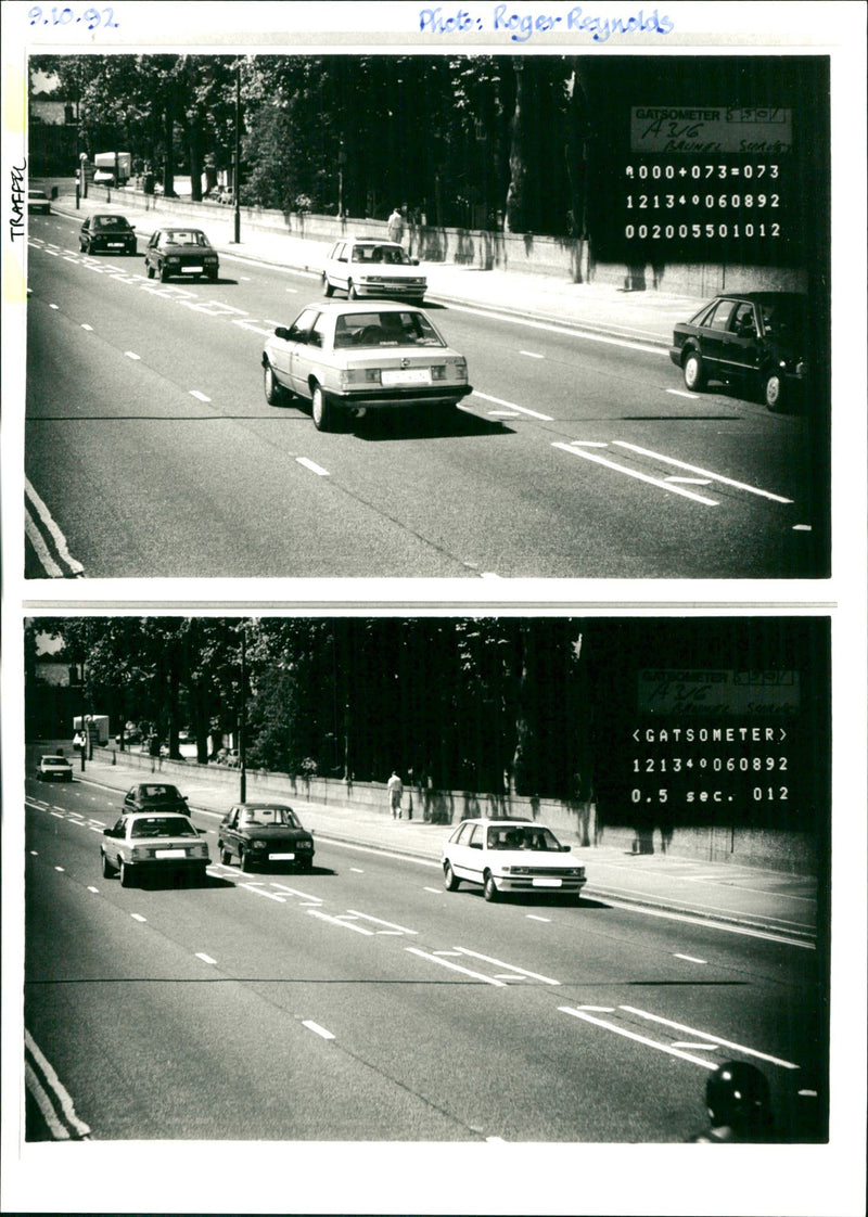 Traffic - Vintage Photograph