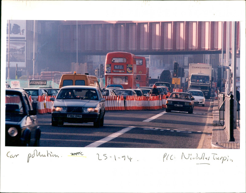 Traffic - Vintage Photograph