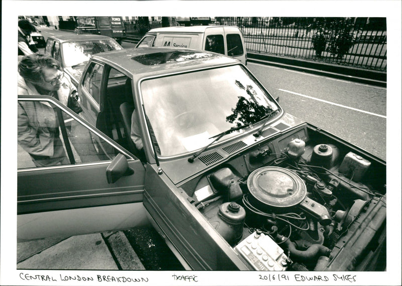 Traffic - Vintage Photograph