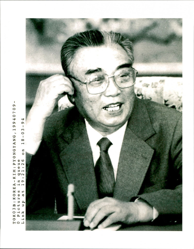 Kim Il-sung - Vintage Photograph