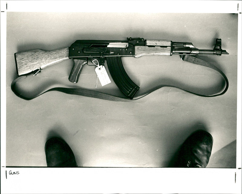 Guns - Vintage Photograph