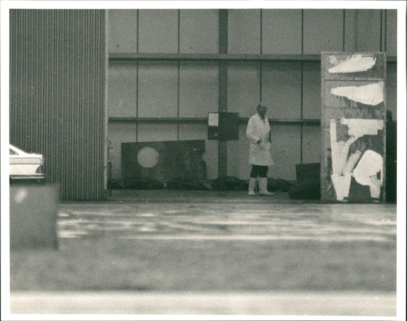 Helicopter Crash - Vintage Photograph