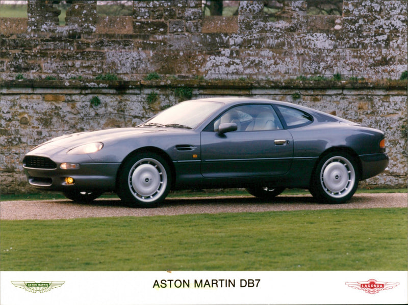 Aston Martin DB7 - Vintage Photograph