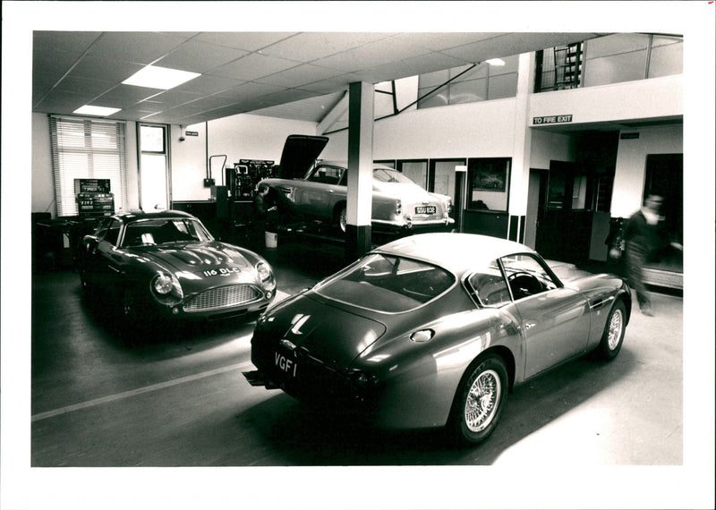 Aston Martin - Vintage Photograph
