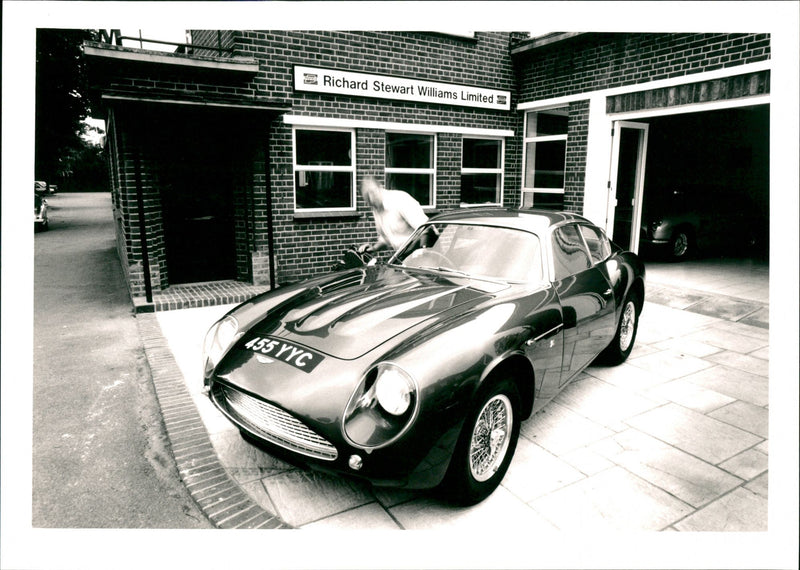 Aston Martin - Vintage Photograph
