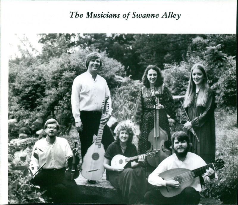 The Musicians of Swanne Alley - Vintage Photograph