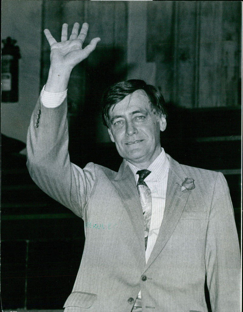 John Garrett, British politician - Vintage Photograph