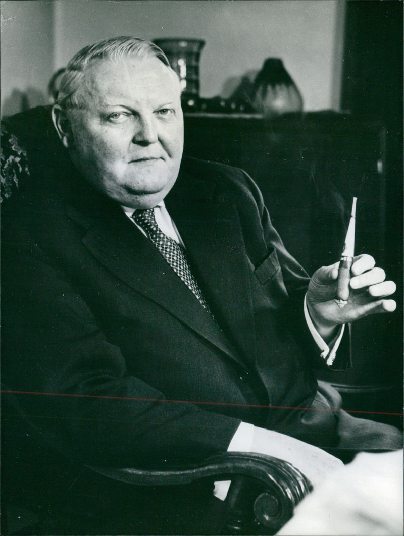 Ludwig Erhard - Vintage Photograph