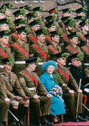 Queen Elizabeth The Queen Mother - Vintage Photograph