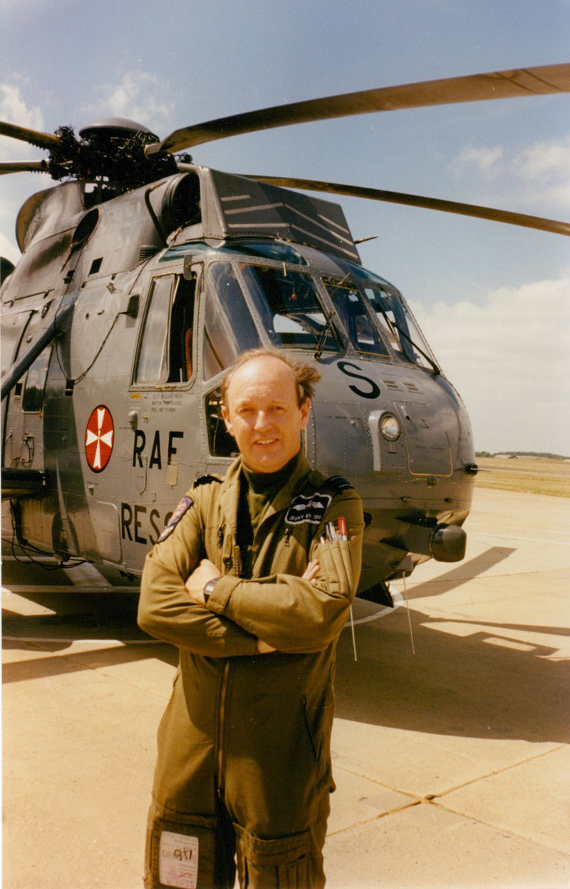 Squadron Leader Jerry English - Vintage Photograph