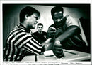 Arm Wrestling Championship - Vintage Photograph