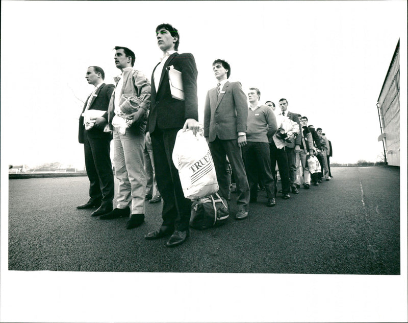 Army Recruitment - Vintage Photograph