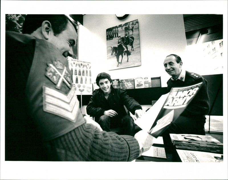 Army Recruitment - Vintage Photograph