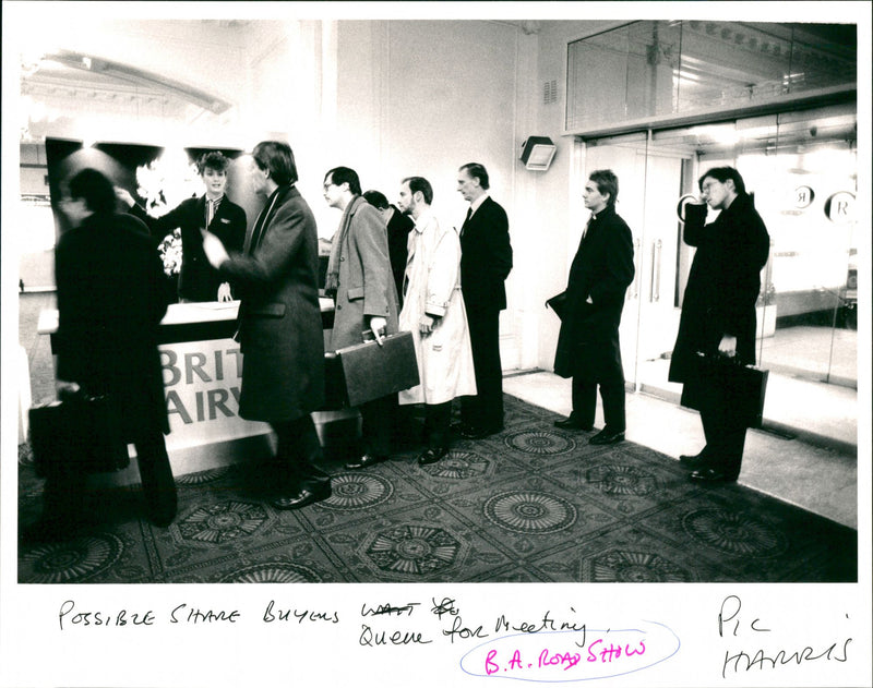 B.A. Roadshow - Vintage Photograph