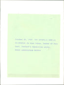 Alan Dukes - Vintage Photograph