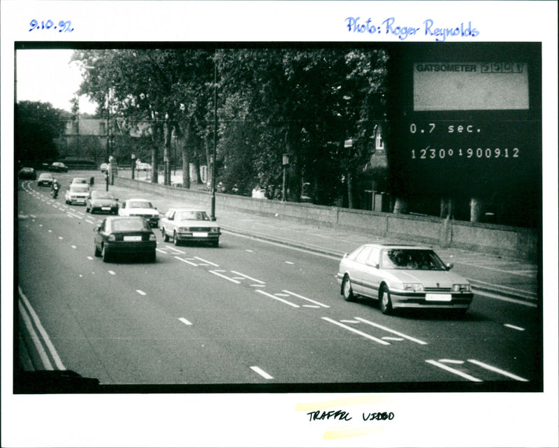 Traffic Video - Vintage Photograph