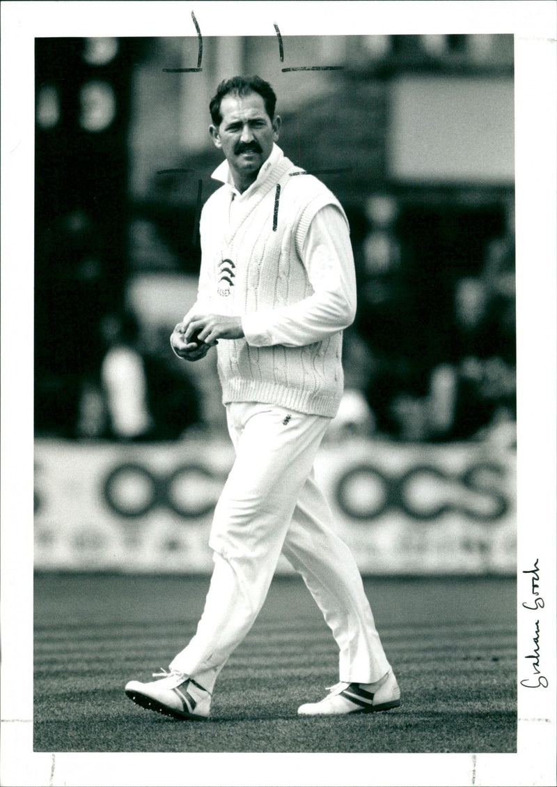 Graham Gooch - Vintage Photograph