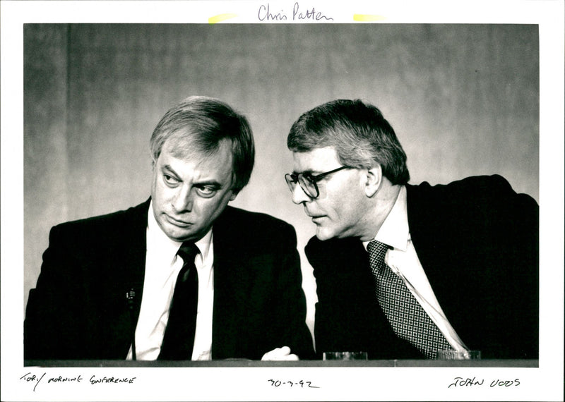 Chris Patten - Vintage Photograph