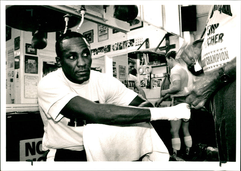Mike McCallum - Vintage Photograph