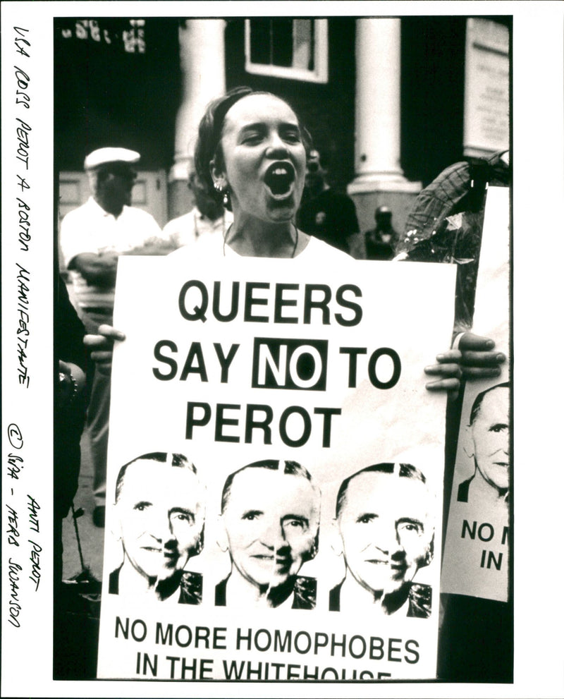 Anti Perot - Vintage Photograph