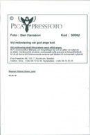 1995 TELEPHONE SWEDEN RESPONSIBLE IMAGE POET WILLIAM MICHAEL - Vintage Photograph