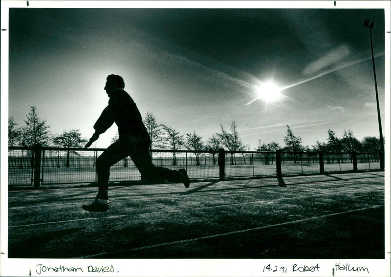 Jonathan Davies - Vintage Photograph