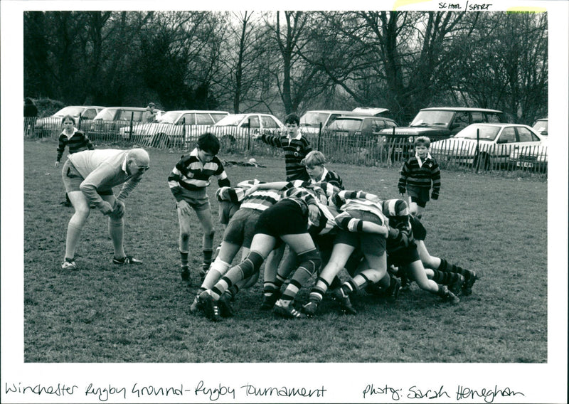 School Sport - Vintage Photograph