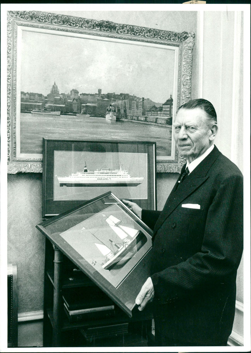 Emanuel Högberg. - Vintage Photograph