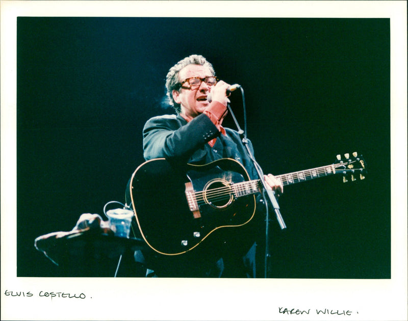 Elvis Costello - Vintage Photograph