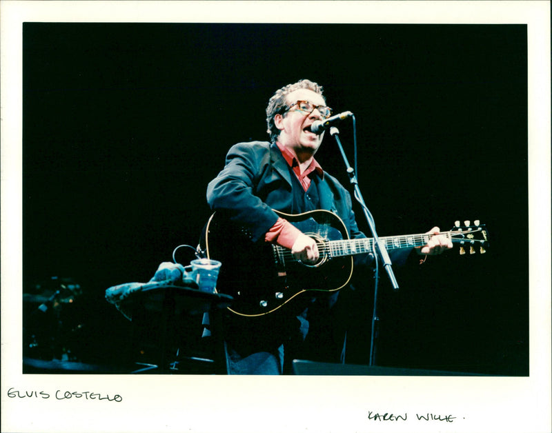 Elvis Costello - Vintage Photograph