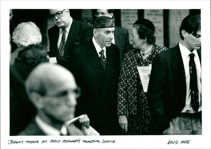 Jeremy Thorpe - Vintage Photograph