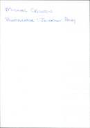 Michael Crichton - Vintage Photograph