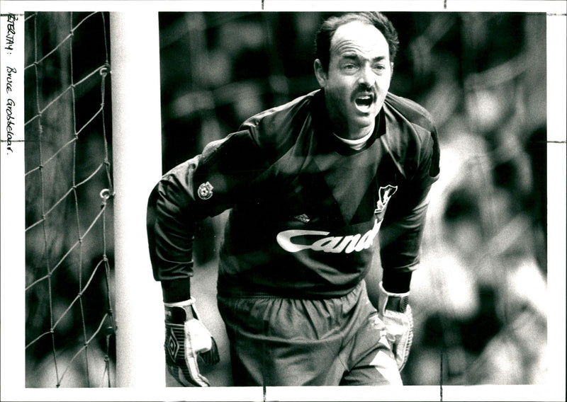 Bruce Grobbelaar - Vintage Photograph