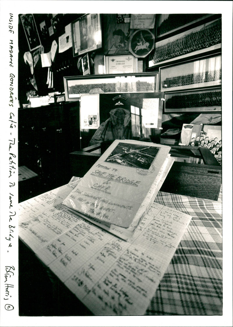 Madame Gondree Cafe - Vintage Photograph