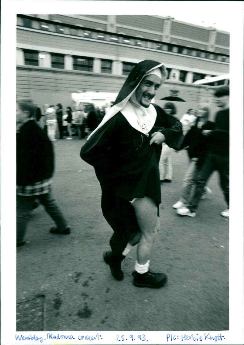 Madonna concert - Vintage Photograph