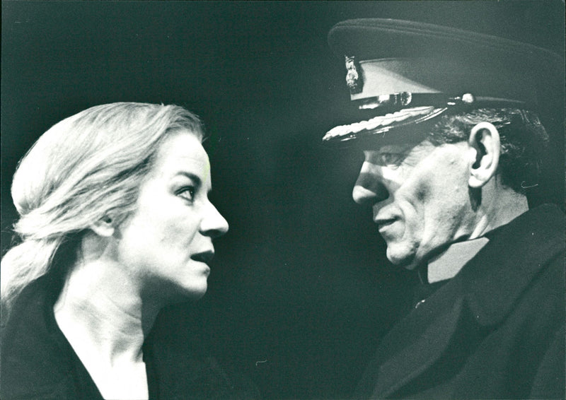 Sir Ian McKellen and Clare Higgins - Vintage Photograph