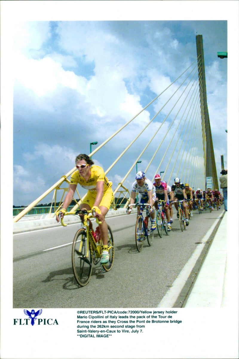 The Tour de France. - Vintage Photograph