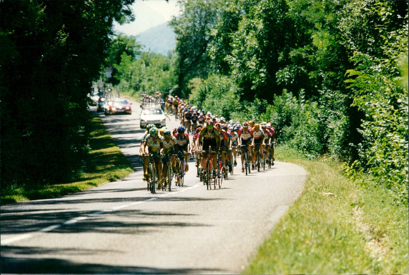 The Tour de France. - Vintage Photograph