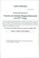 The Tour de France. - Vintage Photograph