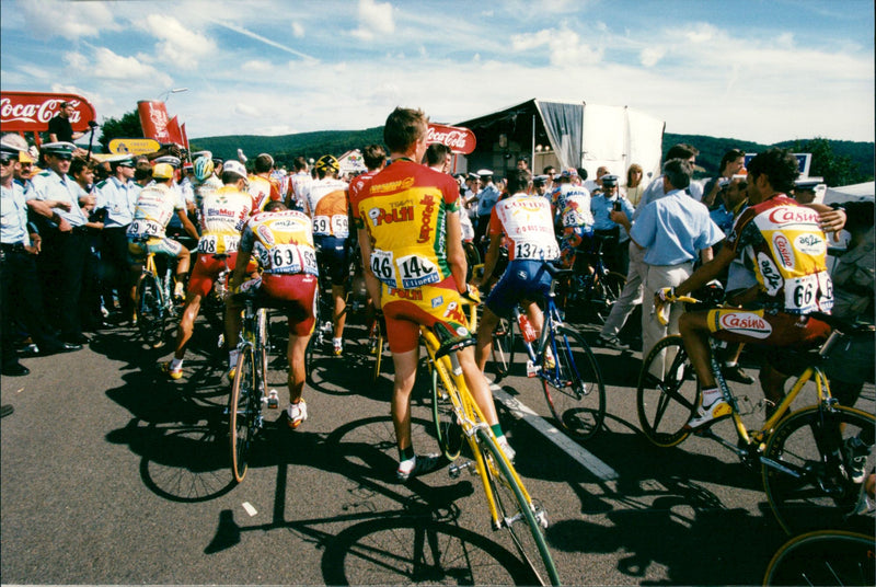 The Tour de France. - Vintage Photograph