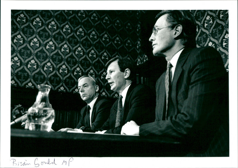 Bryan Gould MP - Vintage Photograph