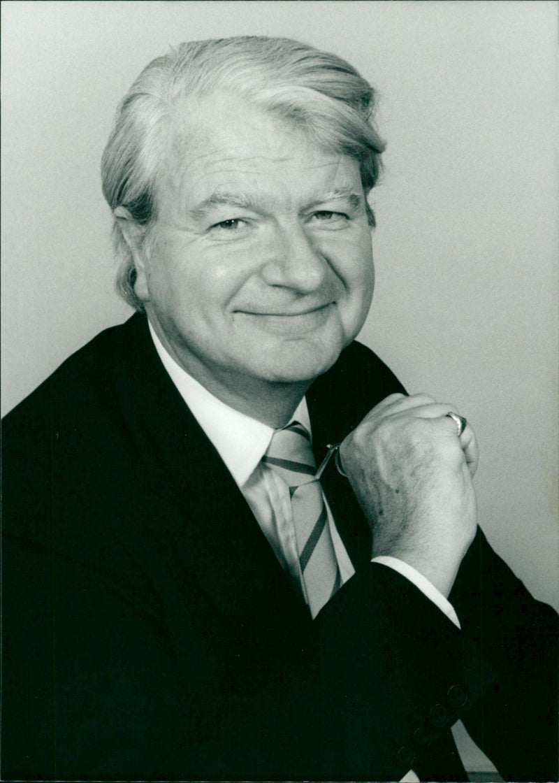 John Whitney, Dir. Gen. IBA - Vintage Photograph